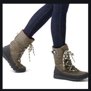 Sorel 9.5 Whitney tall lace ll boot snow boots